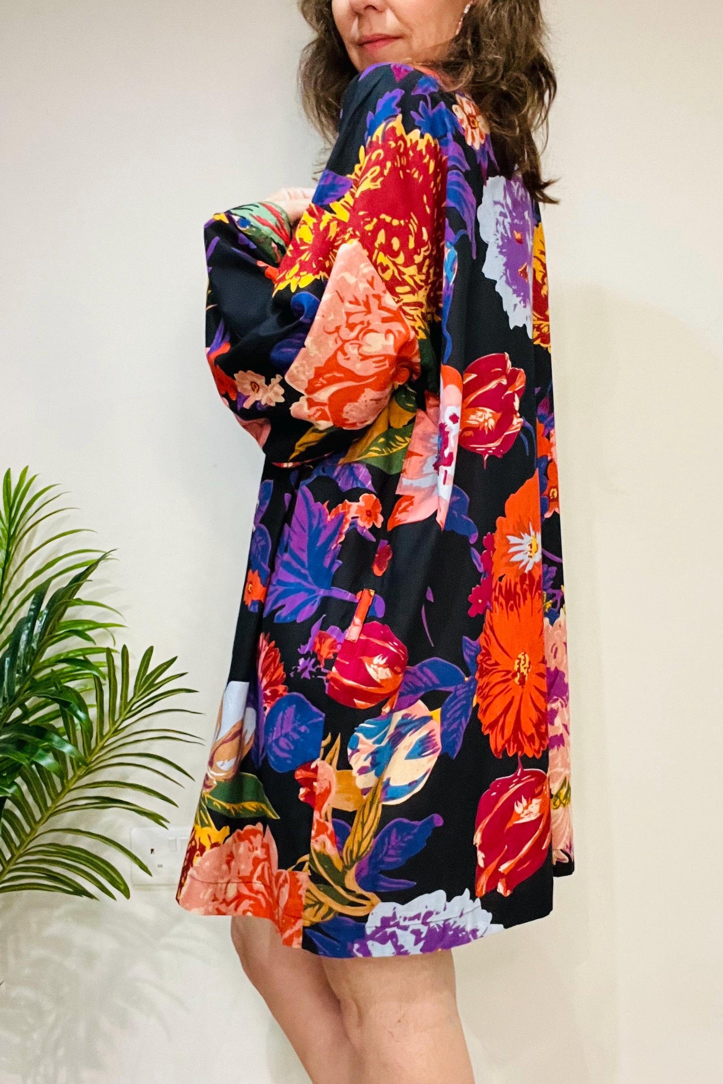 Kimono Robe, Dressing Gown Women, Brides Robe, Womens Dressing Gown, Cotton Dressing Gown, Plus Kimono, Blue Kimono Robe, Plus Size Robe