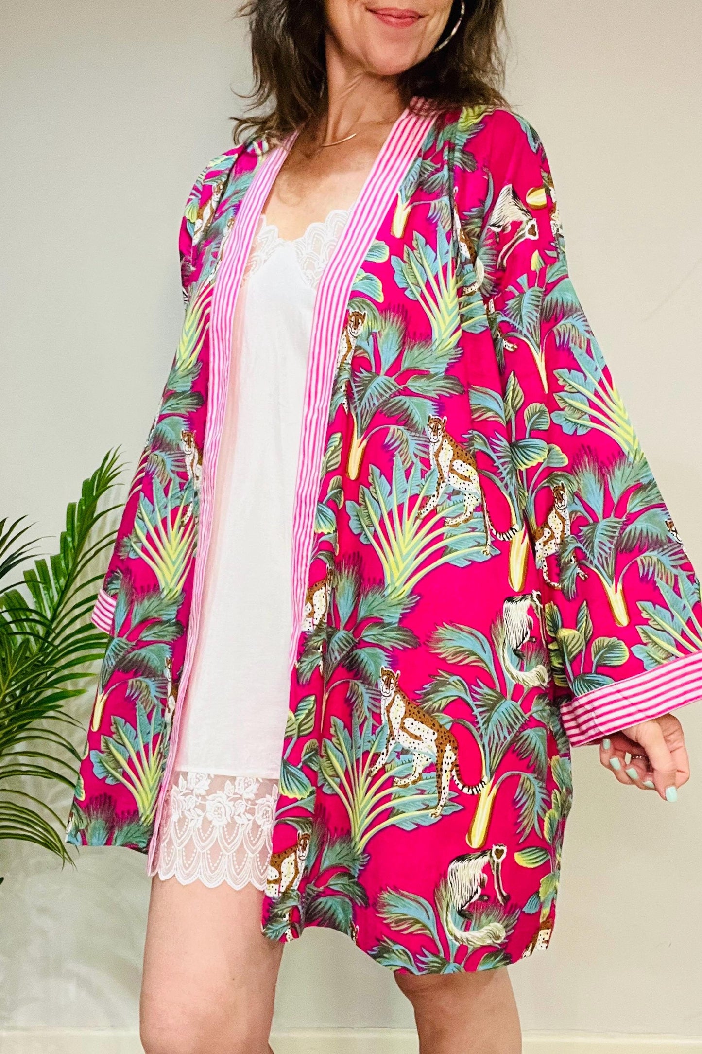 Kimono Robe, Dressing Gown Women, Brides Robe, Womens Dressing Gown, Cotton Dressing Gown, Plus Kimono, Blue Kimono Robe, Plus Size Robe