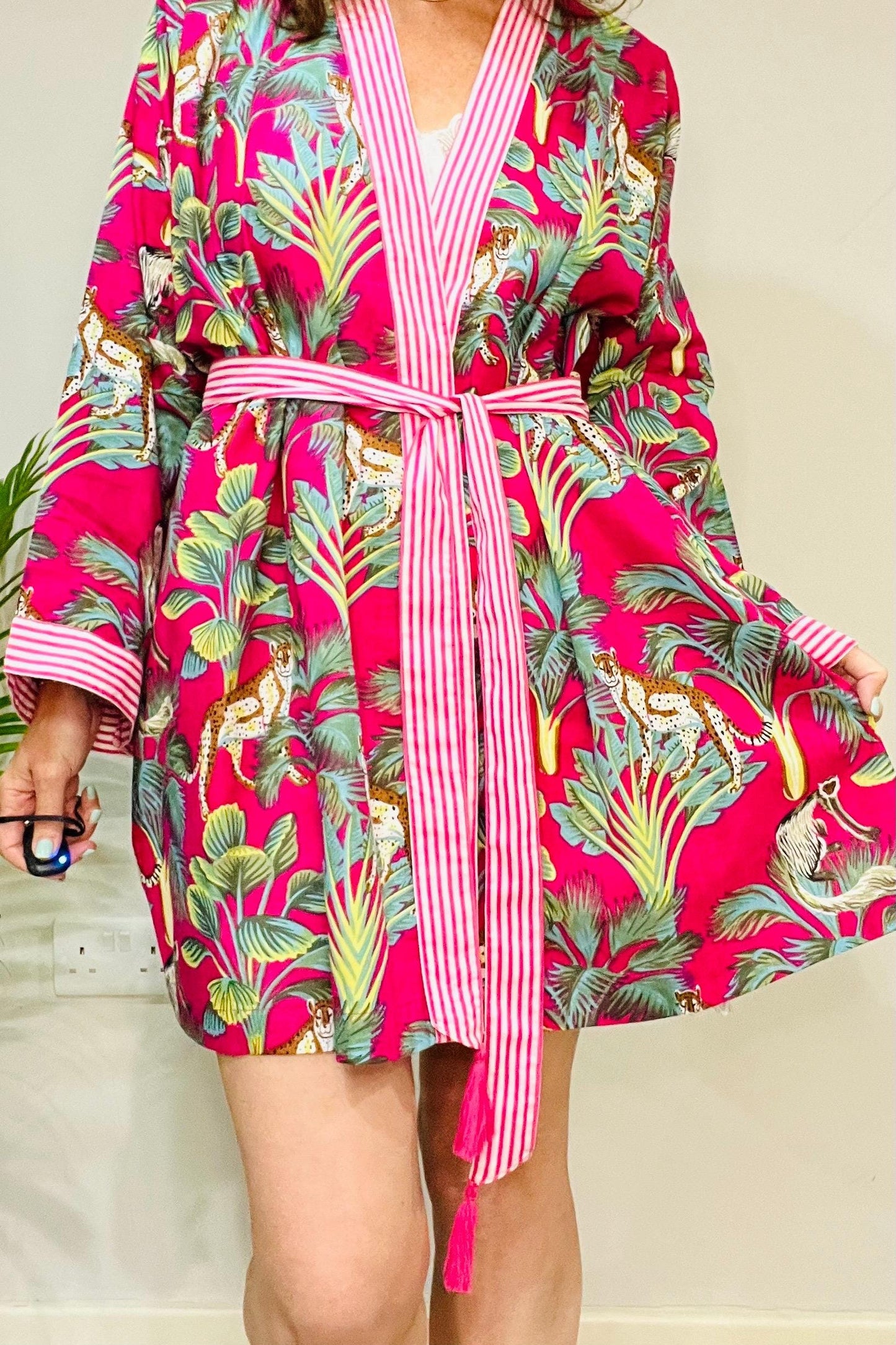 Kimono Robe, Dressing Gown Women, Brides Robe, Womens Dressing Gown, Cotton Dressing Gown, Plus Kimono, Blue Kimono Robe, Plus Size Robe