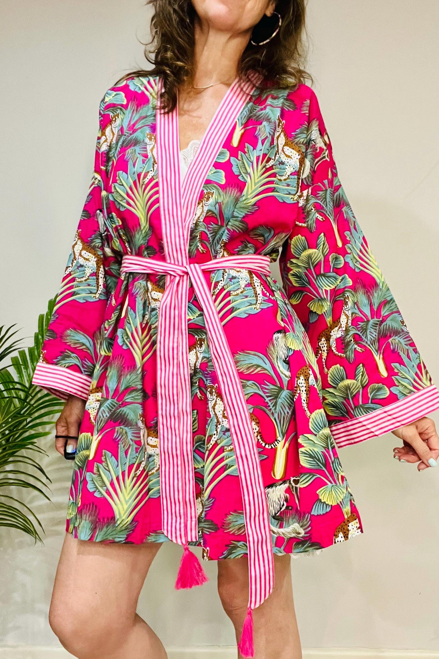 Kimono Robe, Dressing Gown Women, Brides Robe, Womens Dressing Gown, Cotton Dressing Gown, Plus Kimono, Blue Kimono Robe, Plus Size Robe