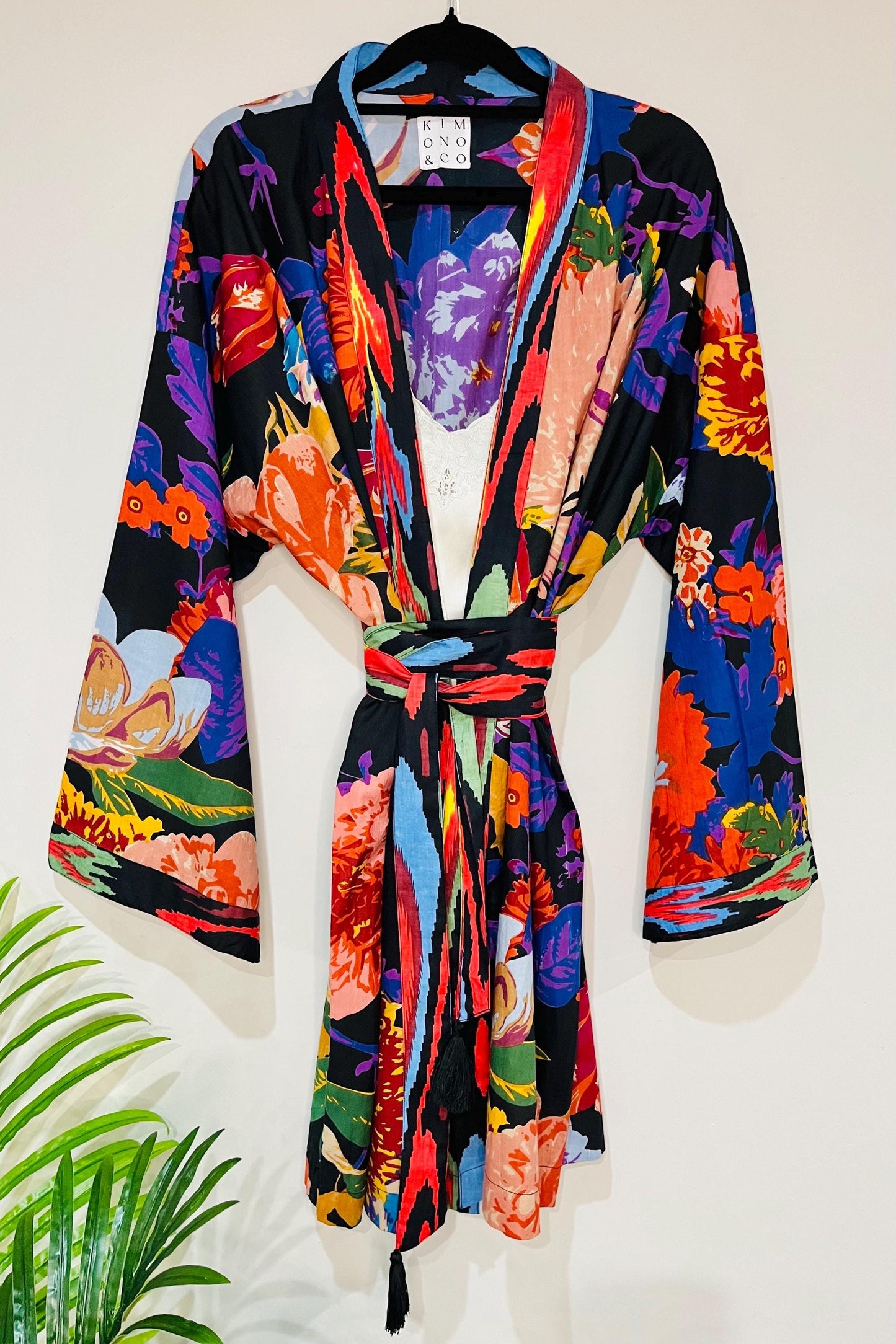 Kimono Robe, Dressing Gown Women, Brides Robe, Womens Dressing Gown, Cotton Dressing Gown, Plus Kimono, Blue Kimono Robe, Plus Size Robe