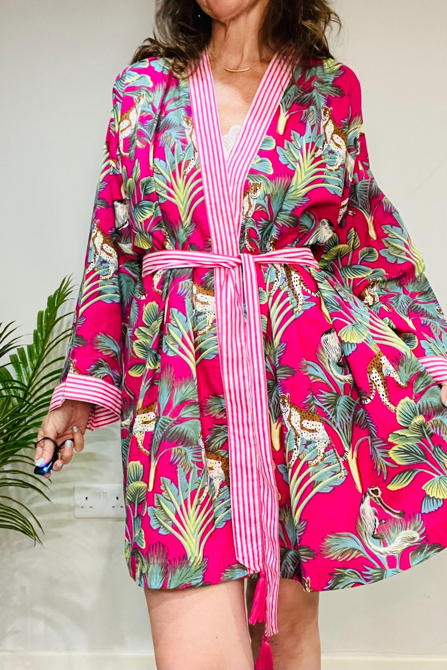 Kimono Robe, Dressing Gown Women, Brides Robe, Womens Dressing Gown, Cotton Dressing Gown, Plus Kimono, Blue Kimono Robe, Plus Size Robe