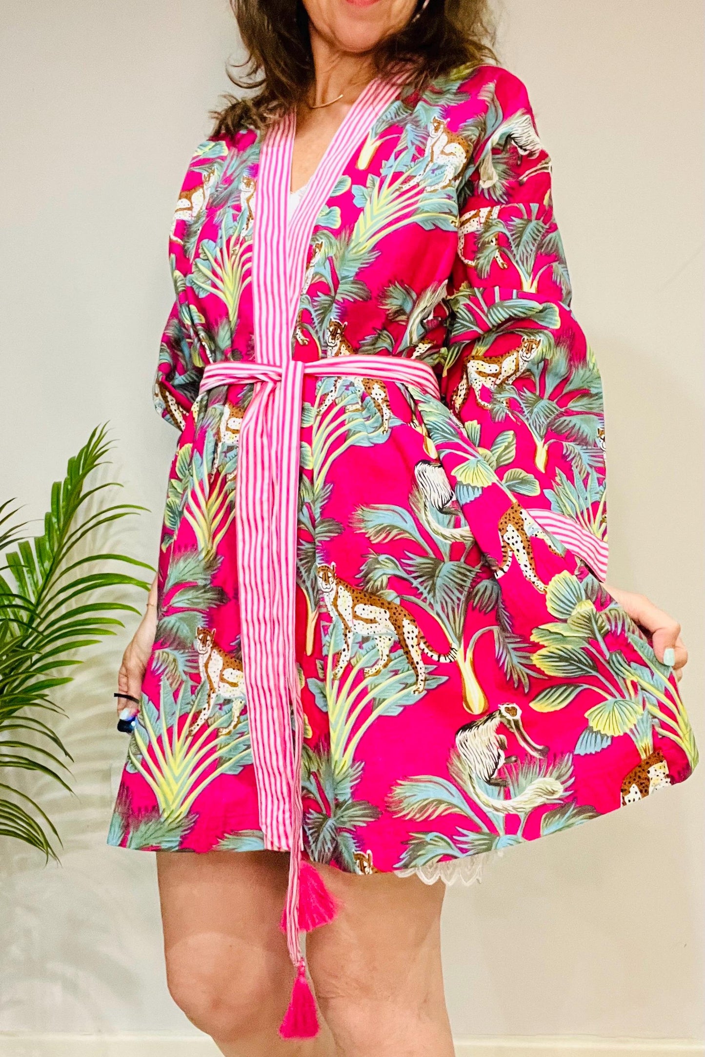 Kimono Robe, Dressing Gown Women, Brides Robe, Womens Dressing Gown, Cotton Dressing Gown, Plus Kimono, Blue Kimono Robe, Plus Size Robe