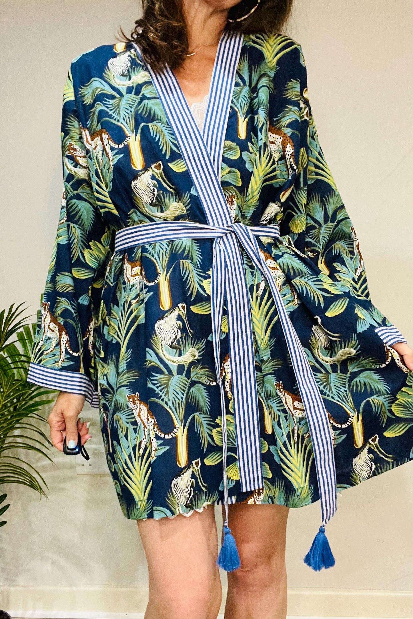 Kimono Robe, Dressing Gown Women, Brides Robe, Womens Dressing Gown, Cotton Dressing Gown, Plus Kimono, Short Kimono Robe, Plus Size Robe