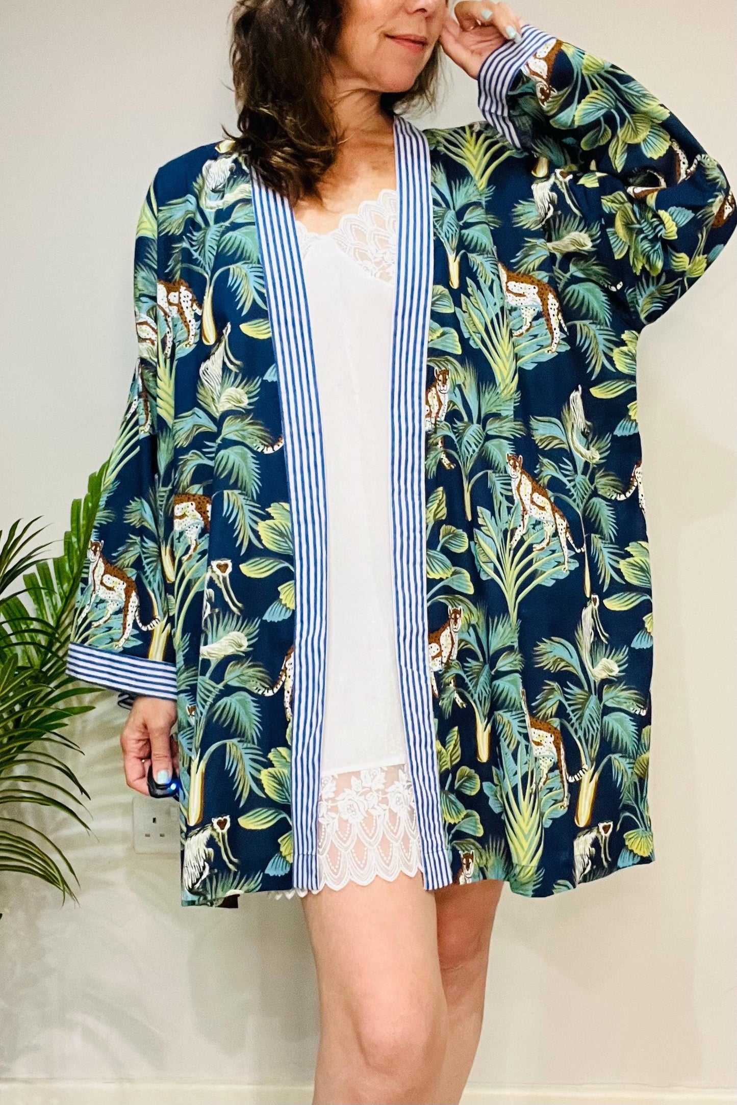 Kimono Robe, Dressing Gown Women, Brides Robe, Womens Dressing Gown, Cotton Dressing Gown, Plus Kimono, Short Kimono Robe, Plus Size Robe