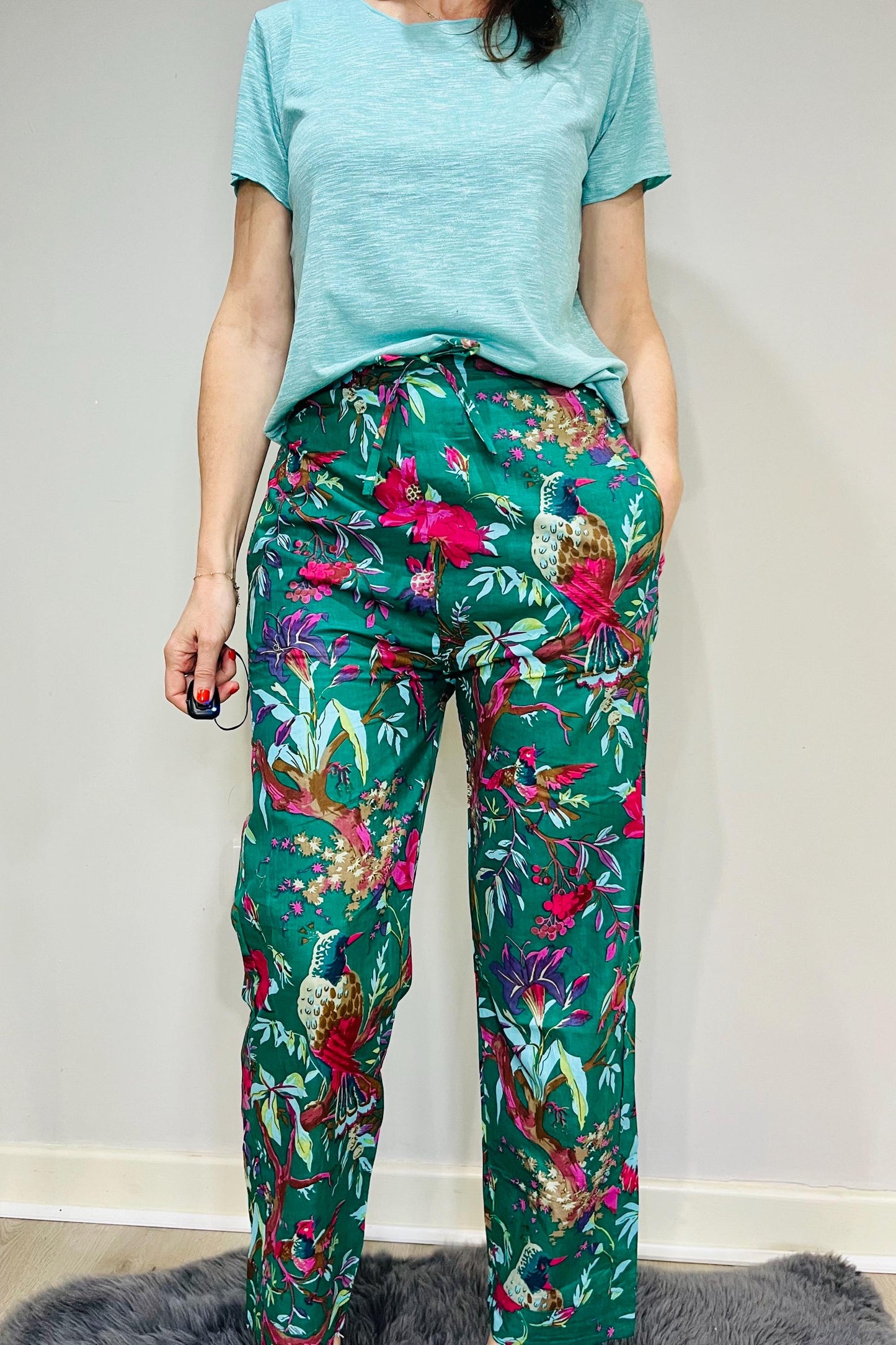 Tshirt Pyjama Set, Pyjama Pants, Womens Cotton Pants, Ladies Pyjamas, Womens Pyjama Set, Pink Pyjamas, Womens Pyjamas, Sleep Set for Her