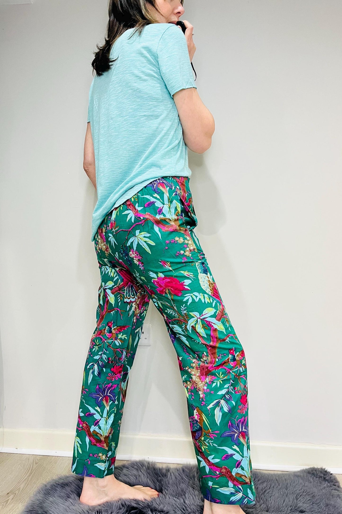 Tshirt Pyjama Set, Pyjama Pants, Womens Cotton Pants, Ladies Pyjamas, Womens Pyjama Set, Pink Pyjamas, Womens Pyjamas, Sleep Set for Her