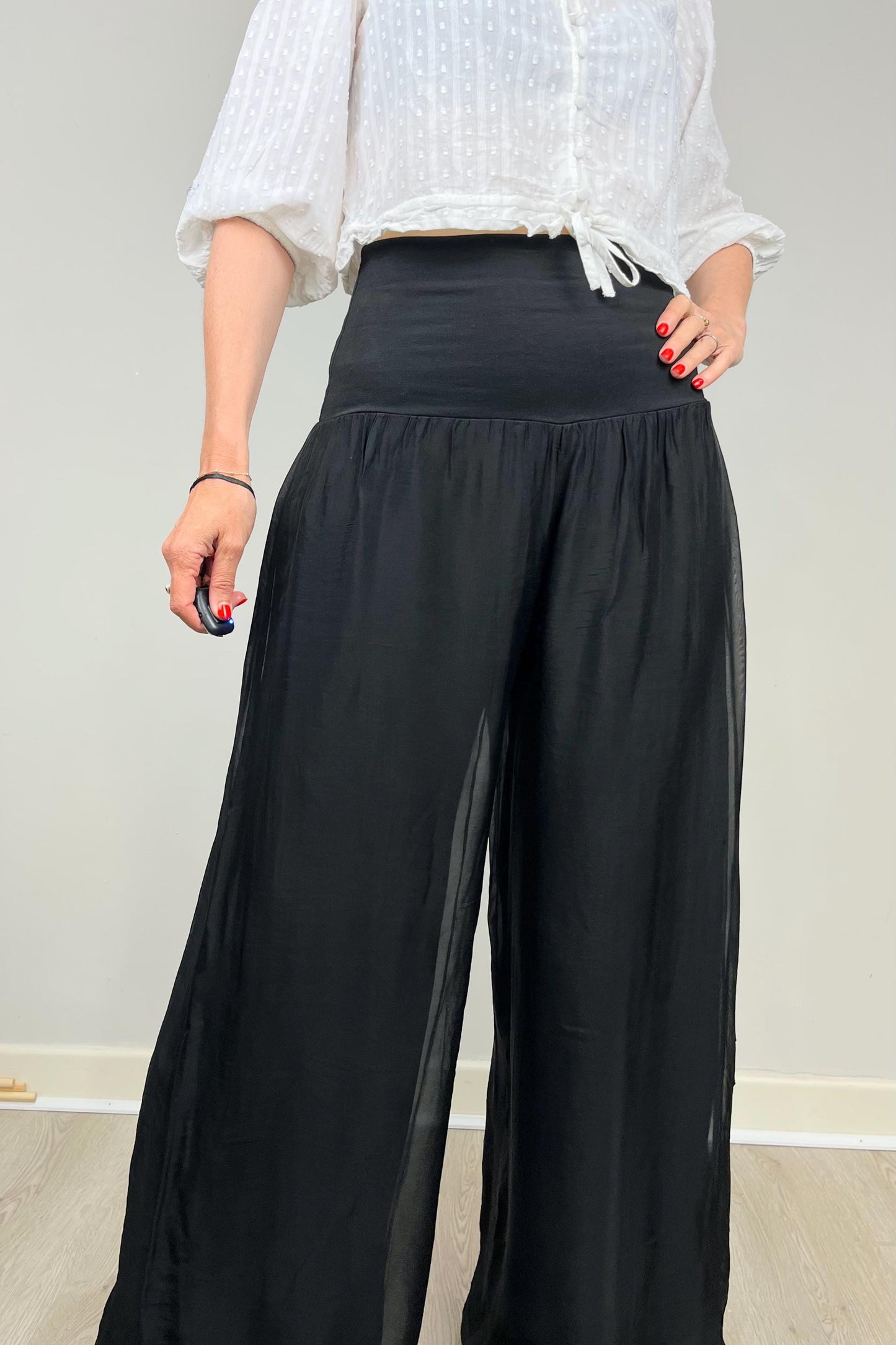 Silk Cotton Pants, Silk Jersey Harem Pants, Summer Pants, Womens Stretch Pants, Womens Maternity Pants, Harem Yoga Pants, Black Trousers