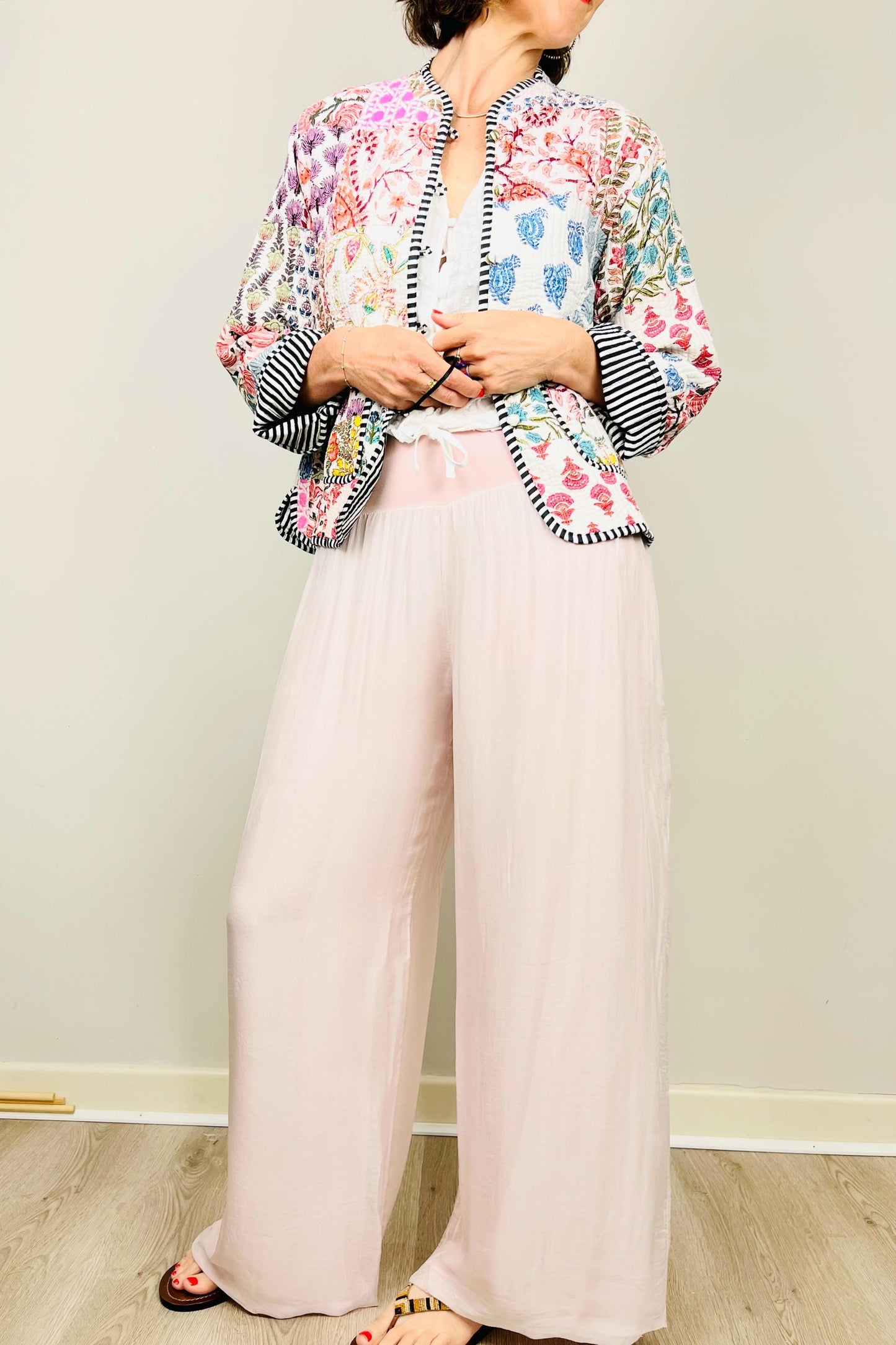 Silk Cotton Pants, Silk Jersey Harem Pants, Summer Pants, Womens Stretch Pants, Womens Maternity Pants, Harem Yoga Pants, Silk Trousers,Pink
