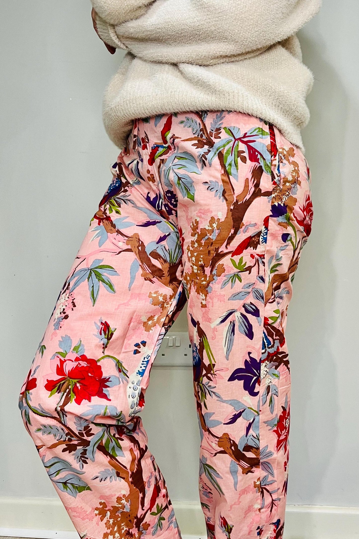Tshirt Pyjama Set, Pyjama Pants, Womens Cotton Pants, Ladies Pyjamas, Womens Pyjama Set, Pink Pyjamas, Womens Pyjamas, Sleep Set for Her