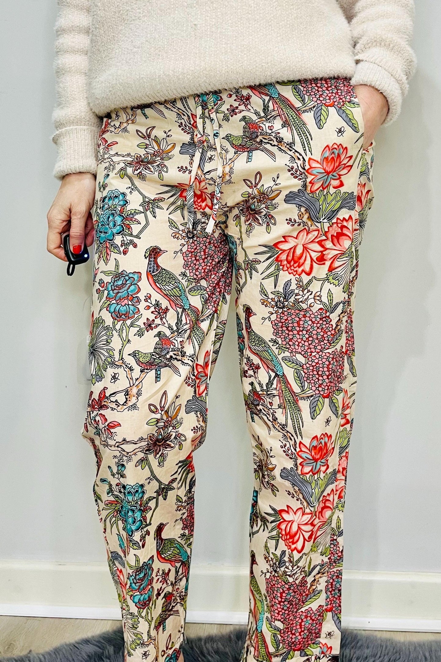 Indian Cotton Kimono Robe