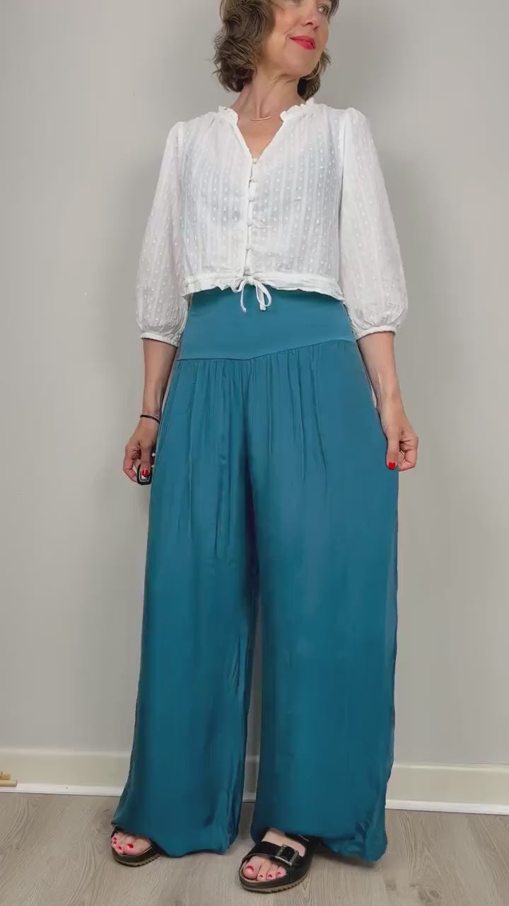 Silk Cotton Pants, Silk Jersey Harem Pants, Summer Pants, Womens Stretch Pants, Womens Maternity Trouser, Harem Yoga Pants UK, Silk Trousers