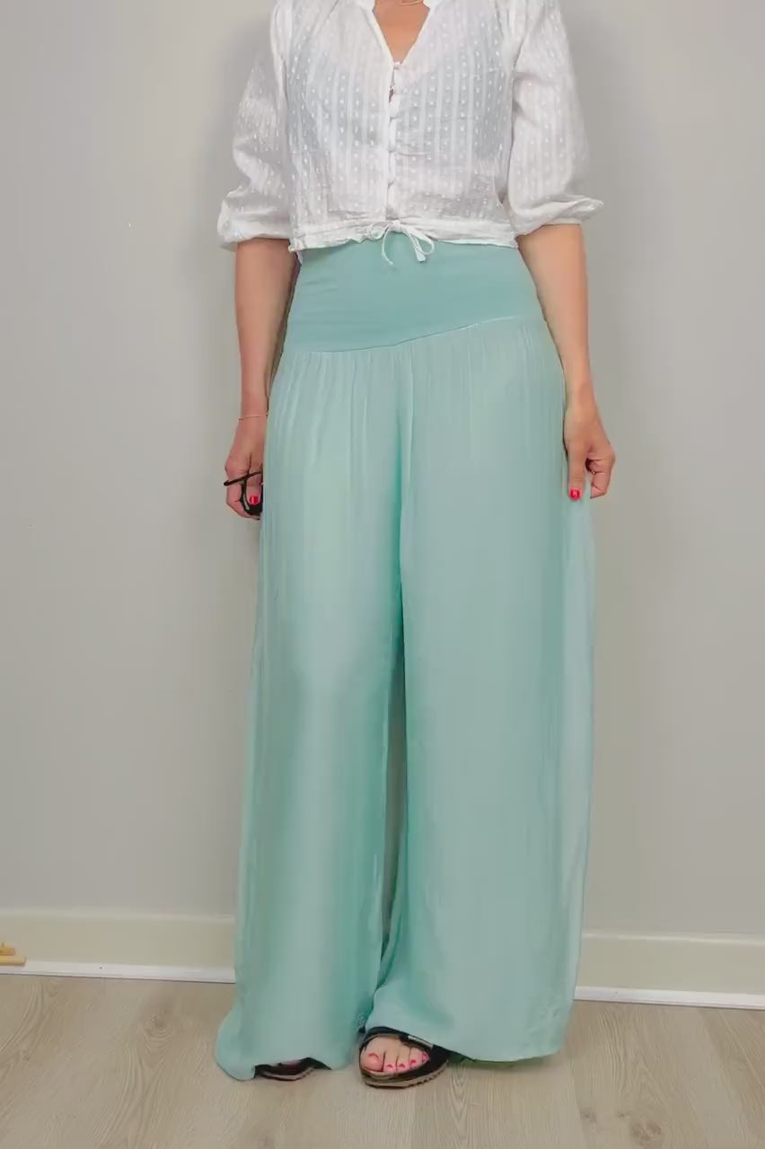 Silk Cotton Pants, Silk Jersey Harem Pants, Summer Pants, Womens Stretch Pants, Womens Maternity Trouser, Harem Yoga Pants UK, Silk Trousers