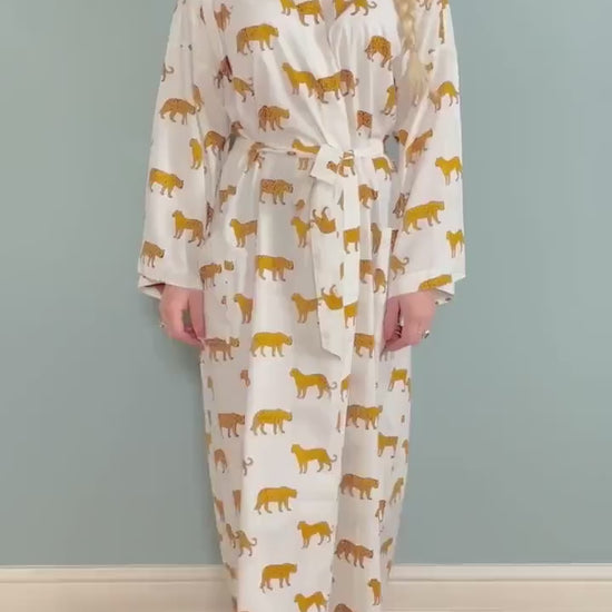 Kimono Robe, Dressing Gown Women, Brides Robe, Womens Dressing Gown, Cotton Dressing Gown, Plus Kimono, White Kimono Robe, Plus Size Robe