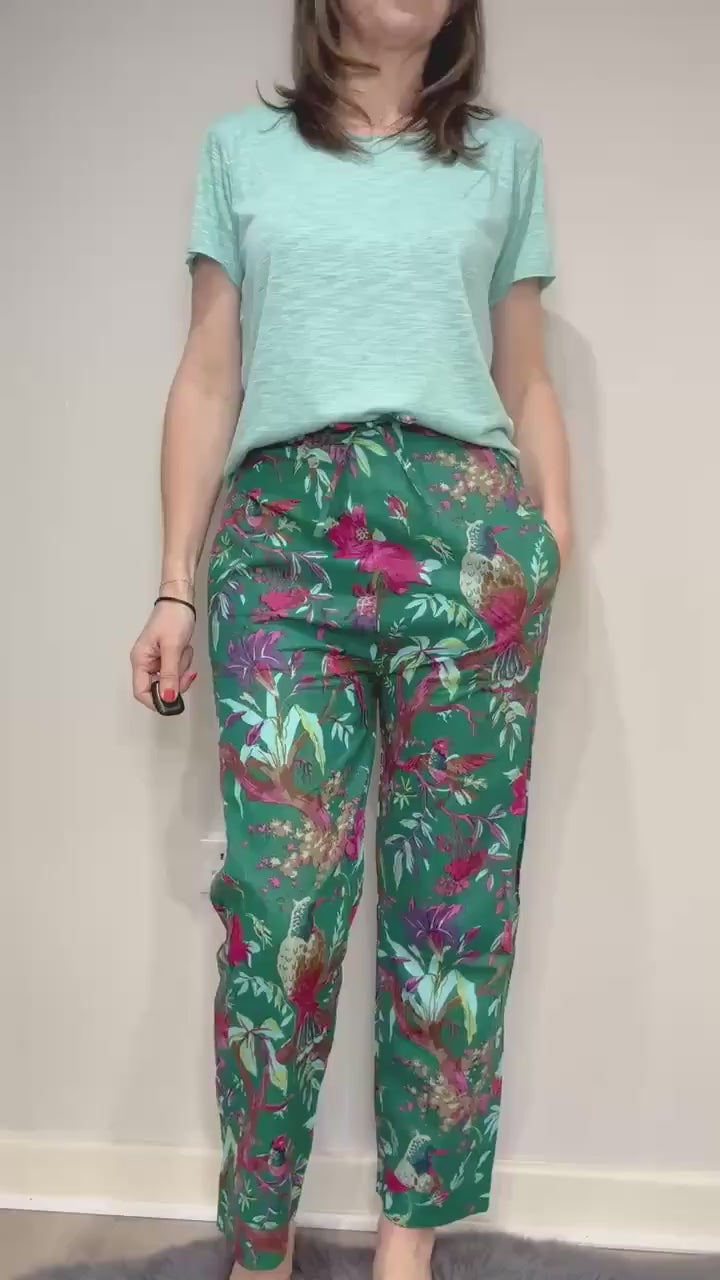 Tshirt Pyjama Set, Pyjama Pants, Womens Cotton Pants, Ladies Pyjamas, Womens Pyjama Set, Pink Pyjamas, Womens Pyjamas, Sleep Set for Her